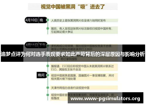 追梦点评为何对选手表现要求如此严苛背后的深层原因与影响分析 追梦点评为何对选手表现要求如此严苛背后的深层原因与影响分析